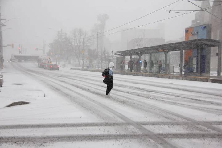 Up to 10 cm of snow possible on Sunday as cold front moves through Waterloo region and area
