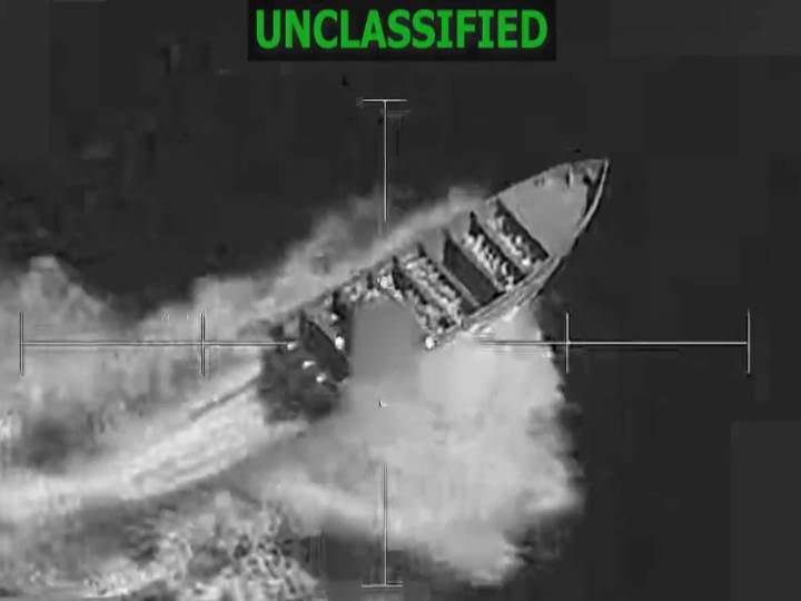 Un nuevo ataque de Estados Unidos contra una supuesta "narcolancha" en el Pacífico eleva cifra de muertes a 83 personas