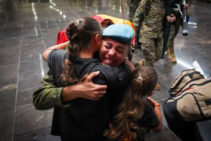 Ya están todos en casa: llega a Gran Canaria la última rotación de la Brigada Líbano XLIII