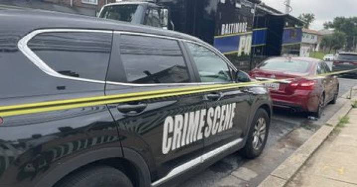 Two people die in Baltimore after being found shot inside crashed vehicle