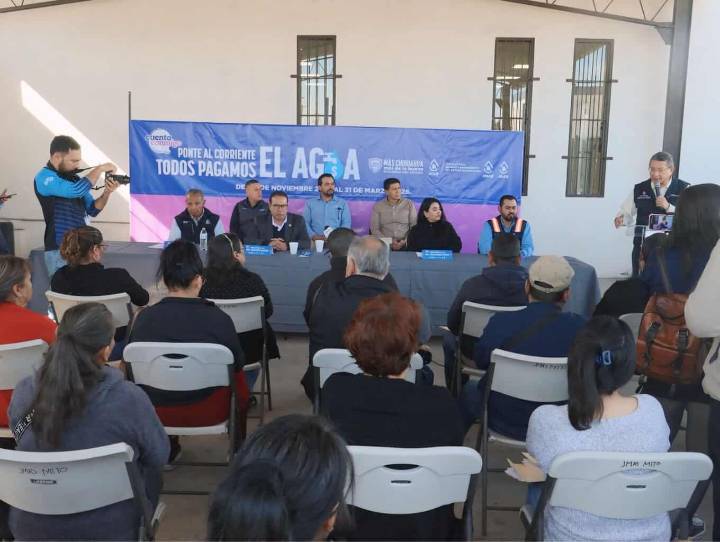 Lanza Gobierno del Estado el programa de descuentos “Todos Pagamos el Agua”