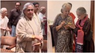 Jaya Bachchan, Waheeda Rehman attend Kamini Kaushal's prayer meet