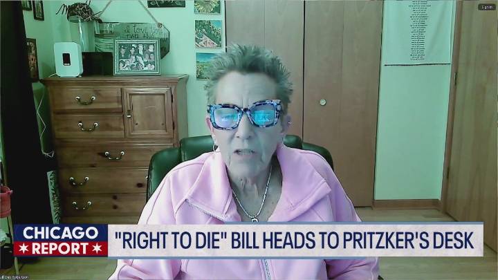 Chicago area woman fights for 'right to die" bill