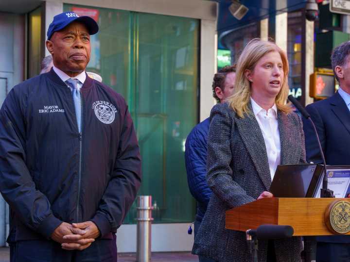 Mayor Adams praises successor’s decision to retain Tisch