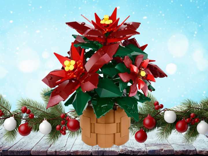 Amazon has a rare 20% off deal on this LEGO Poinsettia set ahead of the holidays