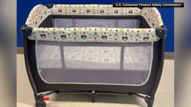 Baby play yards sold on Amazon recalled