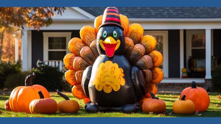 Turkey tour: McKinney launches inflatable turkey map ahead of Thanksgiving