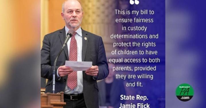 Rep. Flick plans child custody reform hearing, press conference