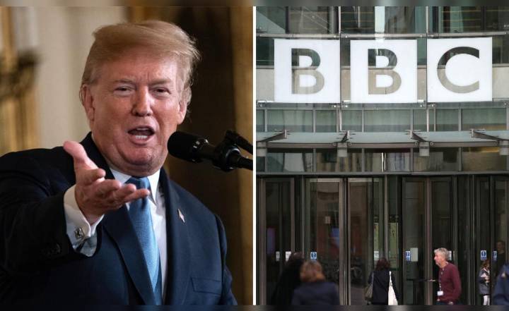 Donald Trump amenaza a la BBC con denuncia de US$1.000 millones por documental “engañoso” sobre el asalto al Capitolio