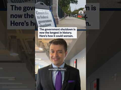 This government shutdown is now the longest in history. Here's how it could worsen
