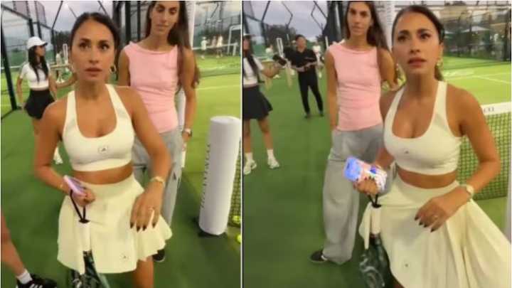 Video: Antonela Roccuzzo pasó un momento incómodo con un influencer de joyas