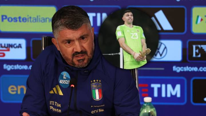 Ataque de Gennaro Gattuso a las eliminatorias sudamericanas: ‘Dibu’ Martínez salió a contestarle
