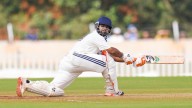 Rishabh Pant retires hurt after taking body blows against South Africa A