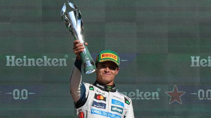 McLaren drivers Lando Norris and Oscar Piastri battle for F1 title as Max Verstappen closes in