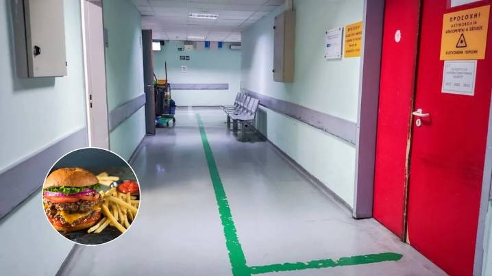 Tragedia en Grecia: un joven quedó en estado crítico tras tragarse una hamburguesa entera por una broma