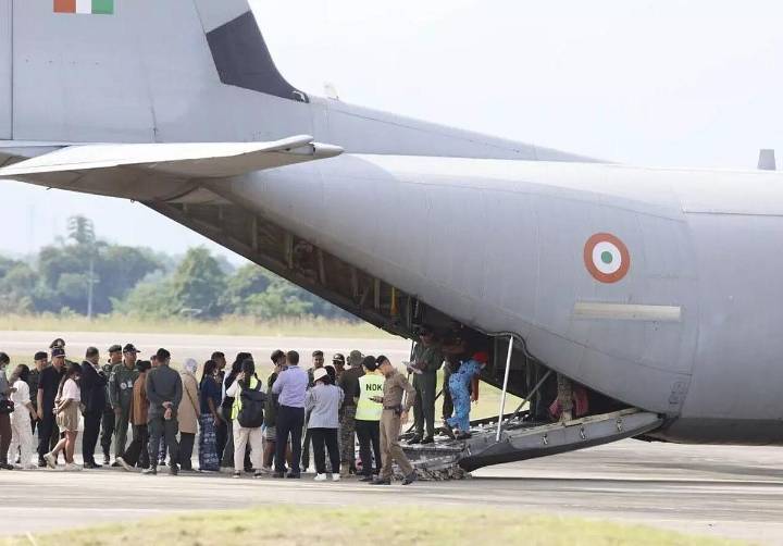 270 Indian nationals repatriated from Thailand by IAF flights