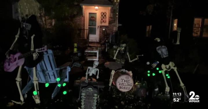 Anneslie neighbors celebrate Halloween with neighborhood party