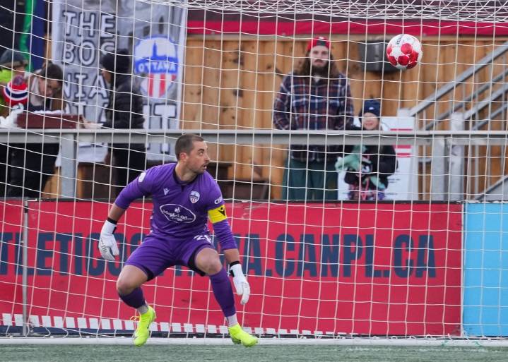 Atletico Ottawa ‘keeper knows his way around the football pitch and the wine cellar