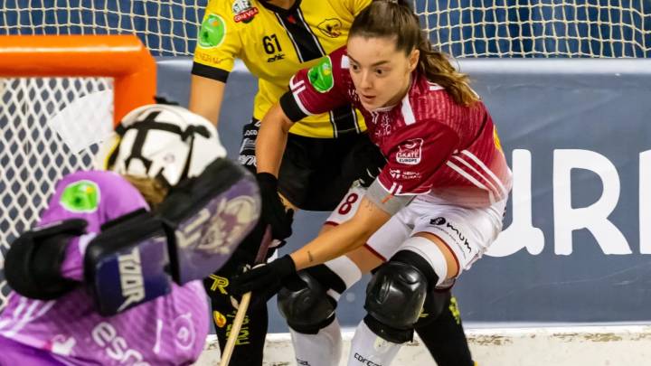 El Esneca Fraga inicia la participación en su tercera Champions de hockey patines
