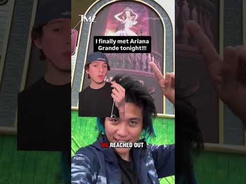 Man Who Grabbed Ariana Grande at 'Wicked' Premiere Charged