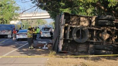 Fallece chofer de torton en accidente de…