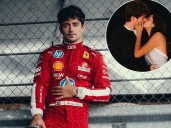 Charles Leclerc habla sobre su compromiso con Alexandra Saint Mleux