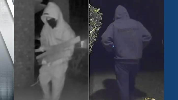 Mystery surrounds masked person leaving wood, money on Florida front porches