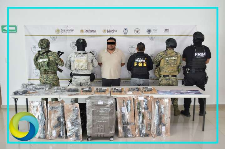 Detienen a “El Rayo”, presunto líder del CJNG en Quintana Roo
