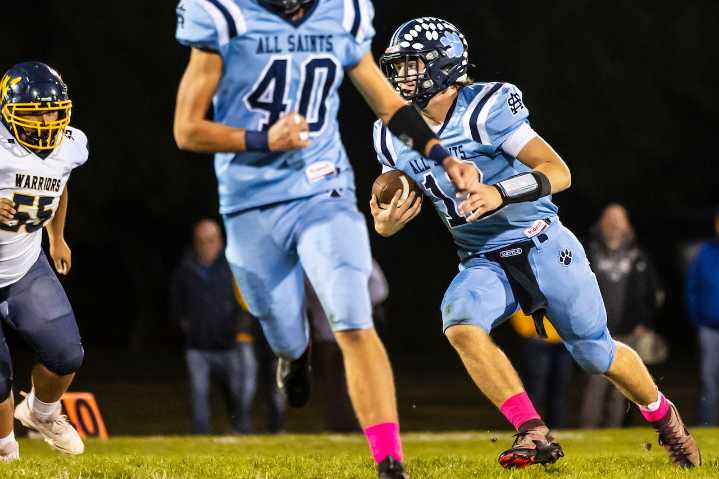 Heavy-hitting linebacker Jack Wetters goes out with a bang, boom, pow