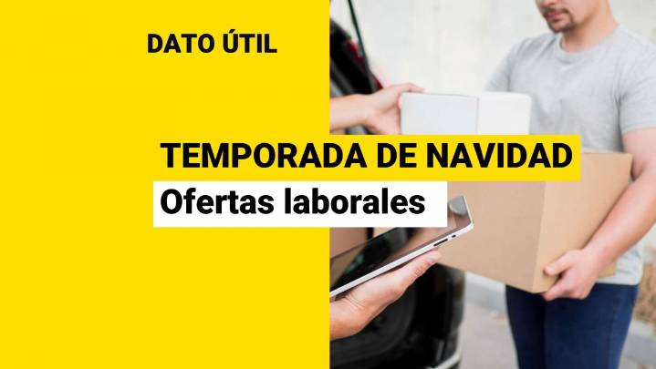 ¿Buscando trabajo para la temporada de Navidad? Conoce cómo postular a algunos de los empleos temporales