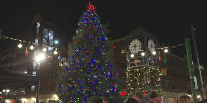 East Lansing holds first-ever tree lighting ceremony