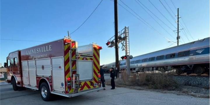 Person hit, killed by train in Gainesville, police say