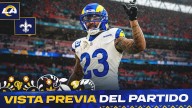 "Me siento fantástico": Con Puka Nacua de regreso, los Rams reciben a Saints