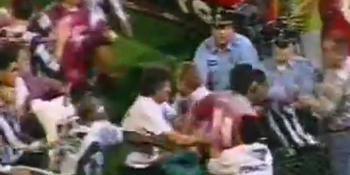 “Son unos animales”: el recuerdo de la final más violenta que protagonizaron Lanús y Atlético Mineiro, y terminó con Ruggeri preso