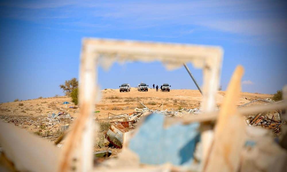 Israel pone en jaque con demoliciones a los beduinos del desierto