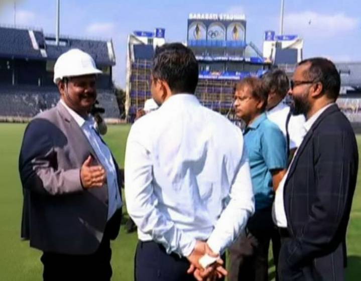 India–South Africa T20 clash in Cuttack: IIT Bhubaneswar team inspects Barabati stadium