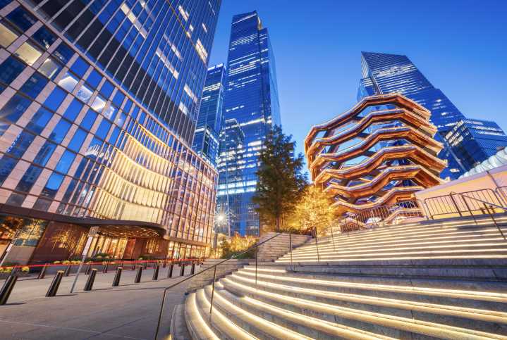 The Vessel in NYC Hosts Its First-Ever Holiday Lighting Ceremony