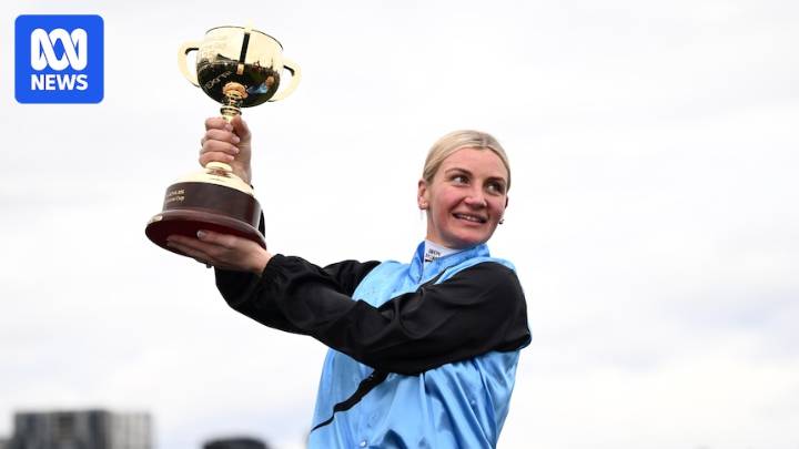 Melbourne Cup-winning jockey Jamie Melham suspended for 30 race meetings for careless riding