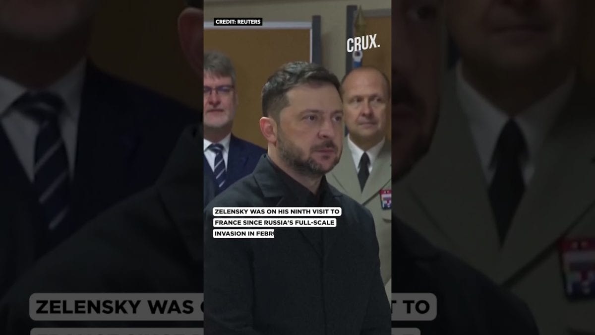 Zelensky, Macron Sign LOI as Ukraine Seeks up to 100 Rafale jets from France