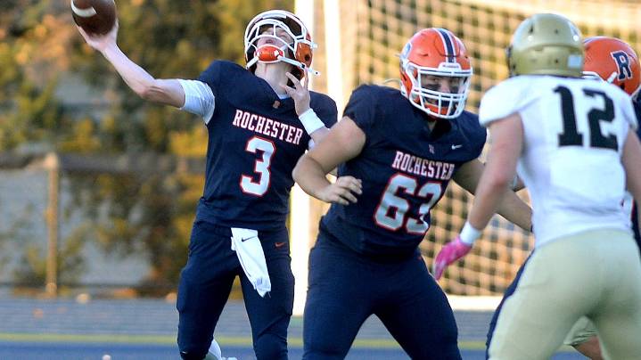 IHSA state football playoffs semifinal scoreboard