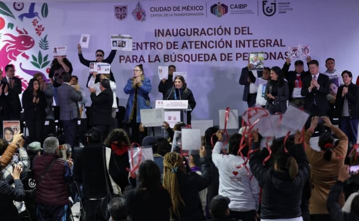 Clara Brugada inaugura centro integral para búsqueda de personas en la CDMX
