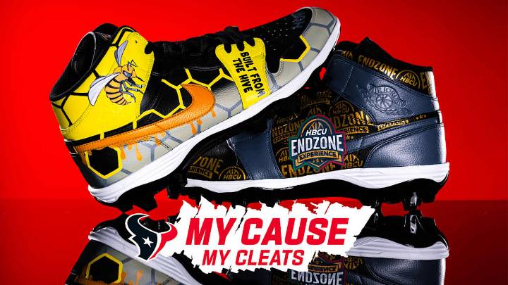 Texans Participate in NFL's 2025 My Cause My Cleats Initiative