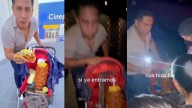 Joven se vuelve viral por meter un trompo de carne al pastor al cine; Cinépolis les responde
