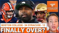 REACTION: Syracuse Football BLOWN OUT by Boston College | Fran Brown Must Make MAJOR CHANGES