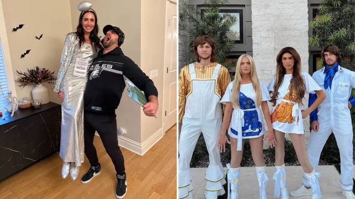 NHL players break out costumes for Hockey Halloween 