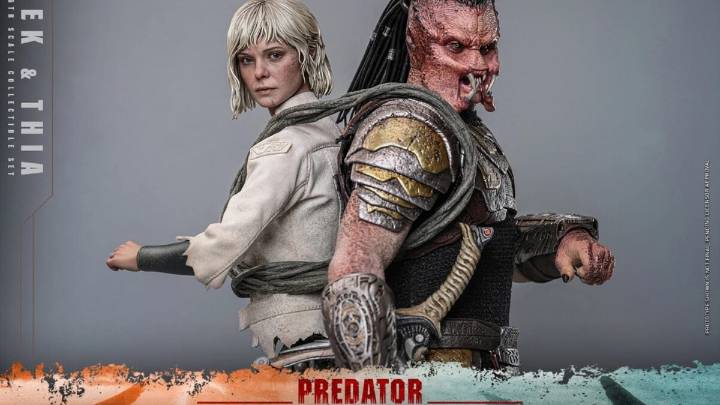 This Stunning 'Predator: Badlands' Hot Toys Even Comes With Half an Elle Fanning Figure