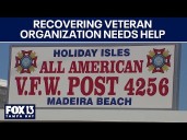 Recovering nonprofit veterans organization in Maderia Beach needs donations