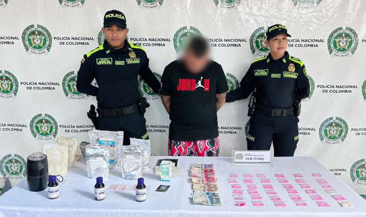 Capturado distribuidor de drogas