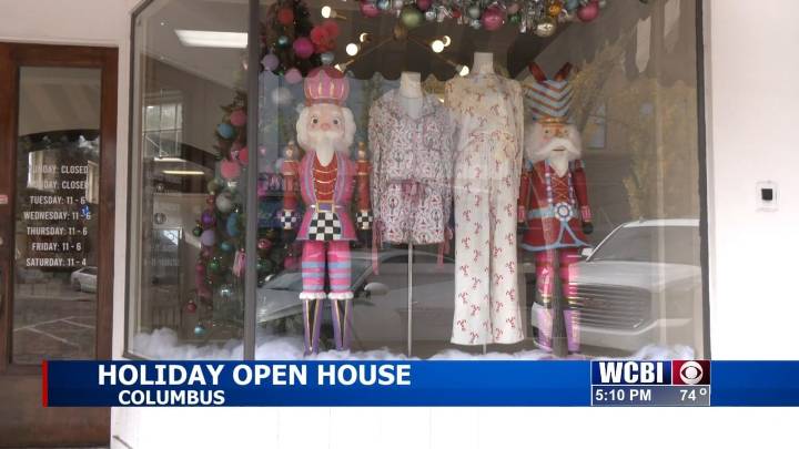 Columbus merchants team up for weekend Holiday Open House