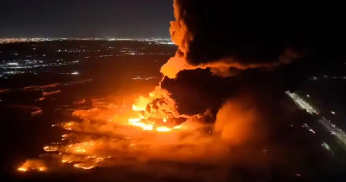 Incendio en un polo industrial en Argentina dejó 20 heridos